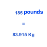 185 Pounds in KG – A Simple Guide for Easy Conversion