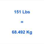 151 lbs to kg: Easy Weight Conversion Guide