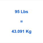 95 Pounds in KG – Easy Conversion & Explanation