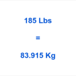 185lbs in kg: The Simple Conversion You Need to Know
