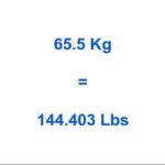 65.5 kg to Pounds – The Simple & Accurate Conversion You Need